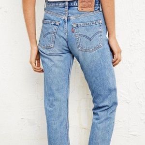 Vintage Levi’s 501 Straight Leg Denim Jeans